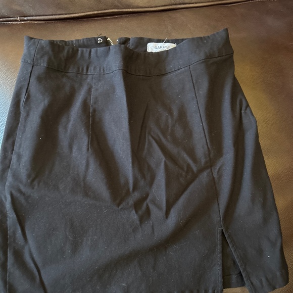 Garage black mini skirt size petite small - Picture 1 of 1